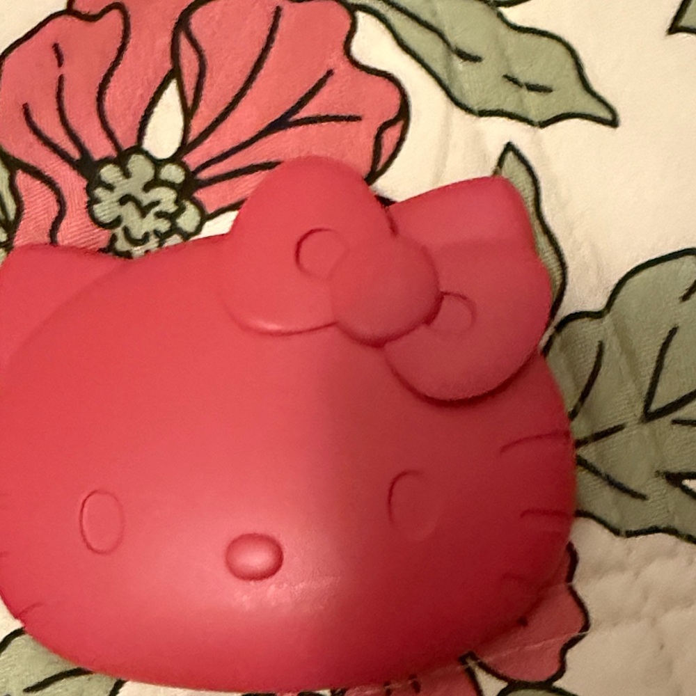 Impressions Red Decorative Cat Face